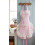Adjustable Kitchen Apron with Pocket for Women, Pink 1