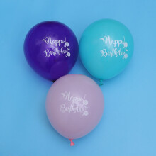 Meerjungfrauen-Partyballon-Set mit Konfetti für Geburtstagsdekoration, Latex, 15 Stück, verschiedene Farben