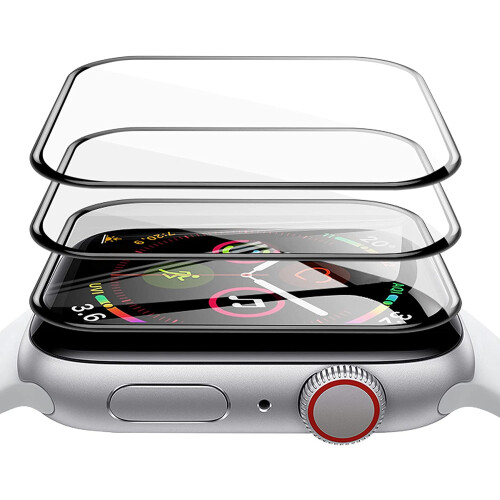 Συσκευασία 3 τεμαχίων συμβατή με το Apple Watch Προστατευτικά οθόνης 44 χιλιοστών -