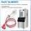 Ice Harvest Float , Ice Thickness Float  for Manitowoc Ice Maker UD0140A UY0140AE UY0310W Models 2