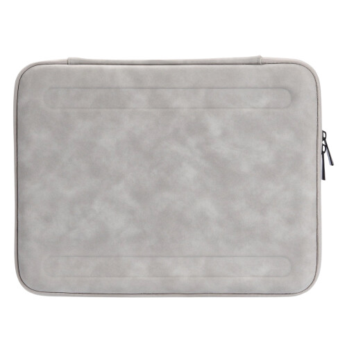 Capa fina cinza para laptops de 15,6 a 16 polegadas.