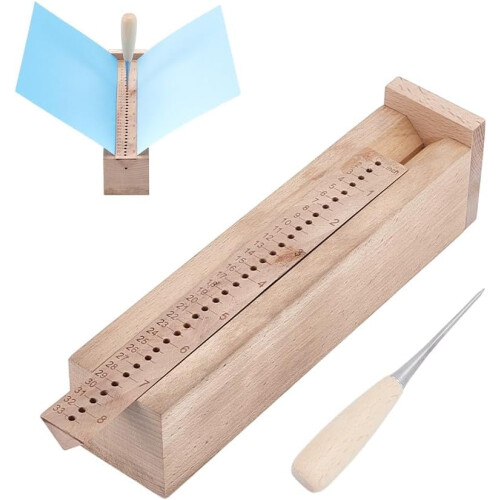Houten boekbindpons