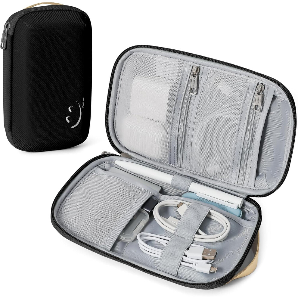 Travelkin Travel Cord Organizer, Small Electronic Organizer Case, Cable Bag For Cords,Charrs Phone, Sd Card,Usbs () 9499224860605