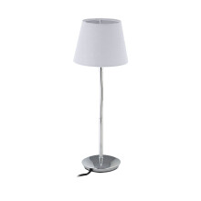 Ohebná stolní lampa s látkovým stínidlem