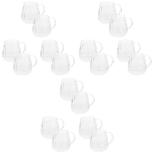 6Pièces En Verre Multi-Usages Pour Lait, Café Jus 2