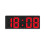 Digital Alarm Clock Simples LED Large Digital Display Fashion Alarm Clock Fully Functional Desktop Bedside Study Kitchen Clock White Frame 1