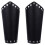 2Paires Brassards De Cuir Noir Pour Et Jeux 2