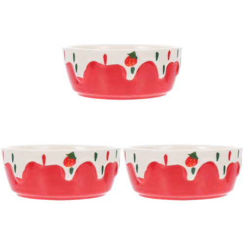 3Pièces Bols Hamster D'inde Design Simple 1