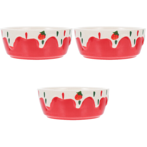 3Pièces Bols Hamster D'inde Design Simple 2