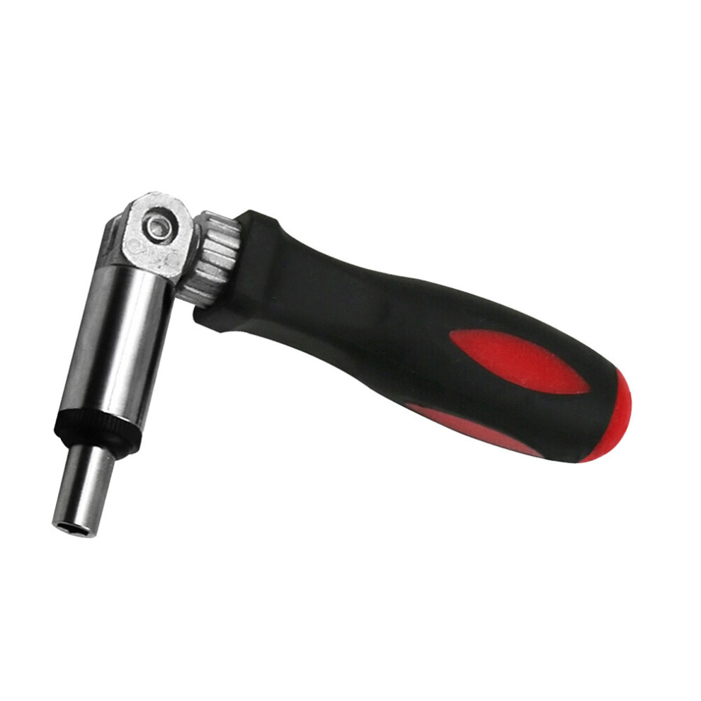 Multi Function Ratchet Screwdriver With Variable Angle Of 0-180 Degree And 1/4 Inch Inner Hexagonal Interface 9180479647645