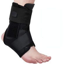 Enkelbrace voor dames en heren – Met vetersluiting voor ondersteuning bij verstuikingen, achillespeesblessures en peesherstel – Geschikt voor