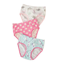 Little Girls Cotton Brief Underwear Toddler Baby Panties Kids Briefs, 3 Pack, Suit for 3-12 Years Old