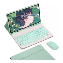 Case + Illuminated Keyboard + Mouse for Galaxy Tab A7 10.4 T500