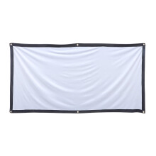 Wit projectiescherm voor binnen- en buitenprojectie