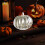 LED-glaspumpadekor med timer, 13 cm 1
