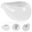 Ceramic Honey Pitcher 1Pack 9.5x5cm White for Restaurant and Hotel Use 1