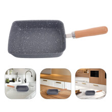 Padella OUNONA tamagoyaki in legno blu1 confezione