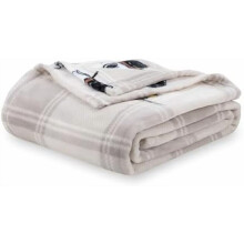 Peanuts Snoopy plyschfilt sammet loft lakeside rutig