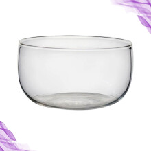 Saladier KALLORY en verre transparent, résistant à la chaleur et d'une grande capacité (300 ml), idéal pour la cuisine. Fabriqué en verre