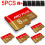 Συσκευασία 5 καρτών MicroSD 1GB–8GB UHS-I A1 με προσαρμογέα 1