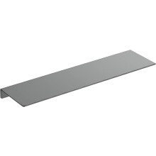 Étagère flottante en métal Danpoo 50 cm (20 po) grise