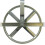 Polia de varal de metal de 8 polegadas para uso externo, resistente às intempéries. 1