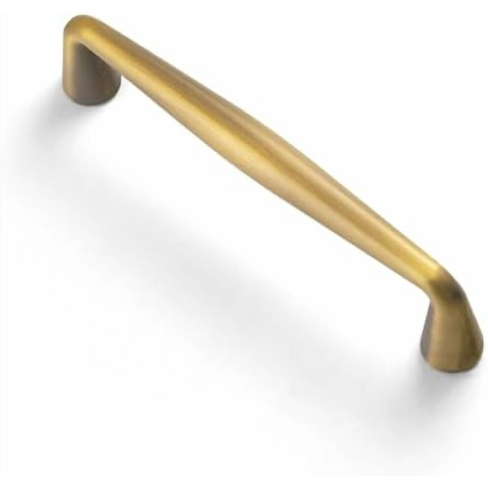 Brushed Brass Bronze Zinc Alloy Cabinet Handle - 3.78''(96Mm) Hole Center Affordable Luxury Cabinet Pull Hardware For Bedroom, Kitchen, 6 Packâ¦Â¦ 9357860891882