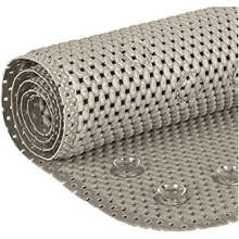Tappetino antiscivolo per vasca da bagno 36x17 pollici con ventose e scarico