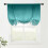 Κουρτίνες συσκότισης Ombre Teal 52x72in σετ των 2 τεμαχίων 1