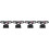 4Pièces Stand Noir Pour Rouleaux Sushi Cornets Dessert 11