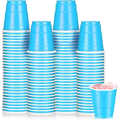 100er-Packung 2oz Plastik-Schnapsbecher