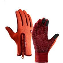 Waterproof Windproof Thermal Touchscreen Gloves for Men/Women – Non-Slip Grip, Cold Weather Cycling, Running, Driving, Skiing, Hiking