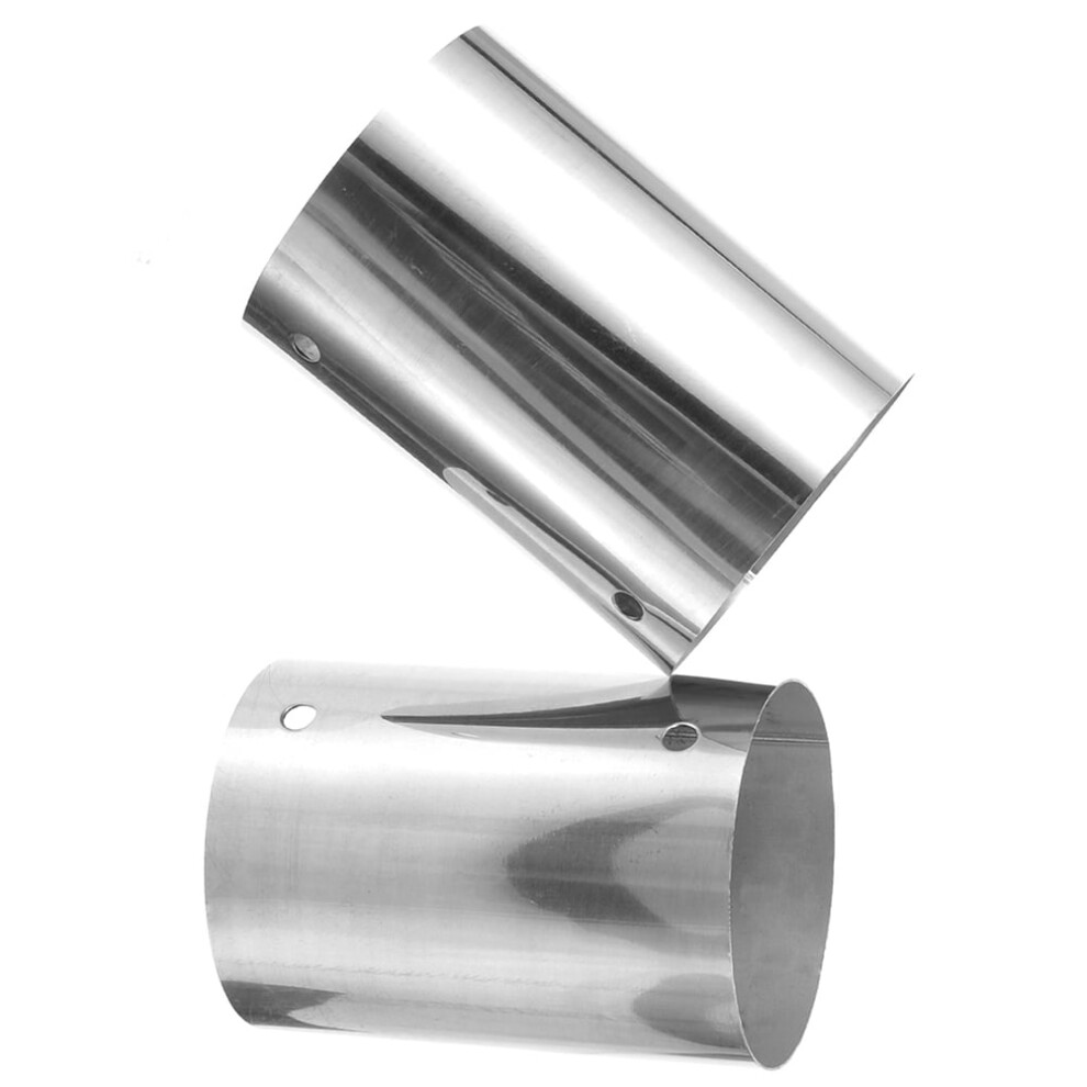 Ounona Mlins 2Pcs Handrail Connector Metal Fitting Stainless Steel Boat Replacement Part 9110895732991