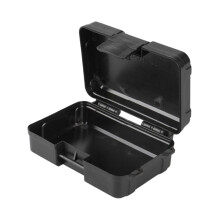 Compact Lockable Tool Box for Mechanics & Plumbers – 13.1x9.2x4.8cm, Compatible with Small Repair Tools Storage
