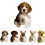 Beagle Toilettenpapierhalter aus Kunstharz (1 Stück) 1