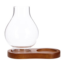 Clear Glass Candle Holder Windproof Cover for Tea Light 1 Set Decorative Stand for Home Modern Candlesticks for Tea Room