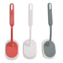 3-Piece Kitchen Sponge Mop with Long Handle