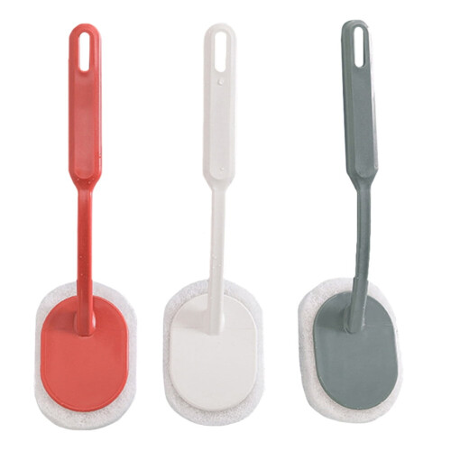 3-Piece Kitchen Sponge Mop with Long Handle