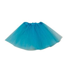 Damenmode Festlicher Rock, Rock, Rock, Tutu-Rock, Geburtstagskuchen-Rock, Puffrock, ärmelloser Wochenendrock, Blau