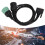 Scanner Diagnostic Cable 402048 6Pin 9Pin Code Reader Adapter Replacement for NEXIQ USB Link1 2