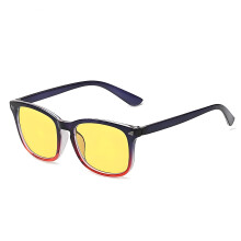 Lunettes de conduite de nuit, lunettes de vision nocturne à réduction optimale de l'éblouissement, monture et verres résistants aux chocs,