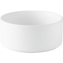 15 cm keraaminen koirankuppi, 960 ml, liukumaton, astianpesukoneen ja mikroaaltouunin kestävä, pienille/keskikokoisille koirille, valkoinen