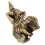 Revestatue i massiv messing 3,5 cm 1