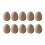 10Pcs Paper Mache Easter Eggs Empty Easter Eggs Creative Easter Baskets for Decorating DIY Craft Supplies for Easter Egg 1