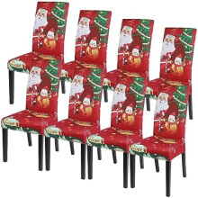 Stretch-Stuhlhussen für Esszimmerstühle – 8er-Set
