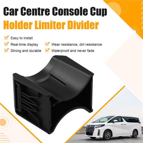 Console Insert Cup Holder Storage Box Divider 55633-58030 para  Alphard 30 Series 2015-2021 Drink Holder Limiter 1