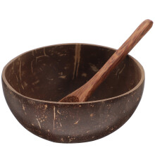 Tigela pequena de coco, copos para petiscos de festival, tigelas de cozinha, banquete