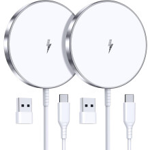 15W MagSafe trådløs oplader, 2-pak til iPhone 17–12
