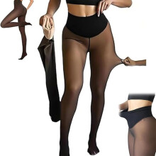 Magische, fleecegefütterte Leggings für Damen – Hoher Bund, wärmend, blickdicht, Übergrößen XS-3XL, Hauttöne, für den ganzen Tag geeignet