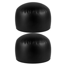 Inflatable Hat Stand PVC Black 2pcs
